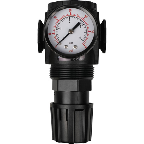 MODULAIR 300 Compressed Air Regulator, 1/2" NPT, 300 psi Max. PSI, In Line/Modular OSI Industrial Sales