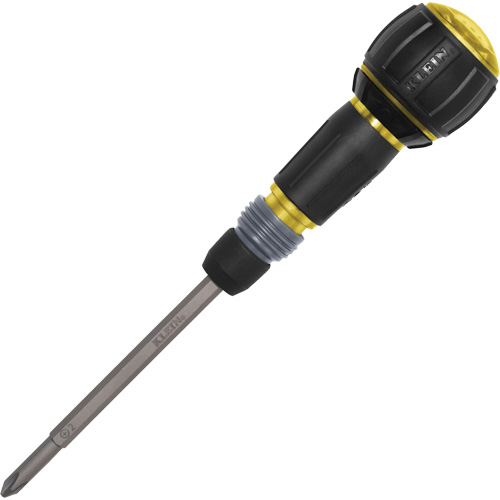 Tournevis &agrave; cliquet Fastbit Tru-Grip, embouts Phillips et &agrave; fente, 8-1/2" lo, Prise Plastique/Coussin&eacute;e OSI Industrial Sales