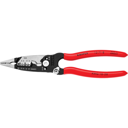 Pince &agrave; d&eacute;nuder forg&eacute;e, 8" lo, 10 - 20 AWG OSI Industrial Sales