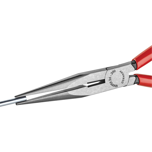 Long Nose Pliers with Cutter, 8" L OSI Industrial Sales