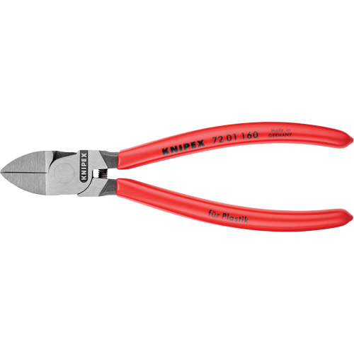 Pince coupante diagonale pour la coupe rase de plastiques, 6-1/4" lo OSI Industrial Sales