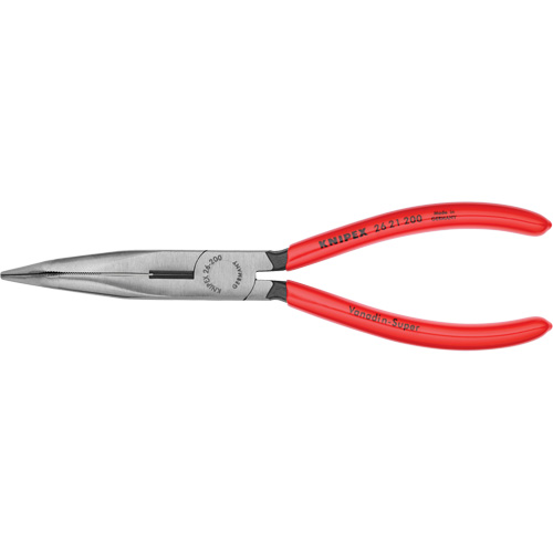 Long Nose 40° Angled Pliers with Cutter, 8" L OSI Industrial Sales
