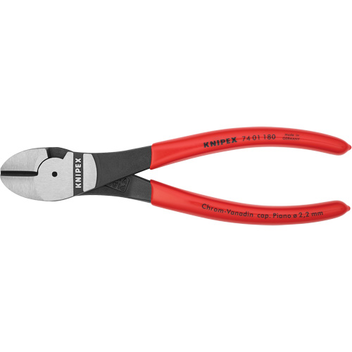 High Leverage Diagonal Cutting Pliers, 7-1/4" L OSI Industrial Sales