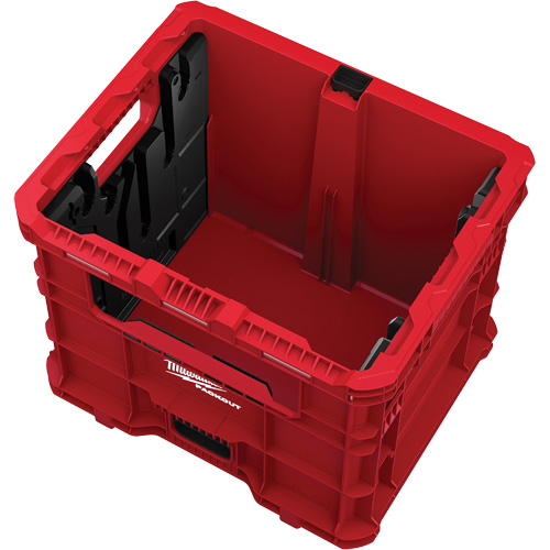 Bac distributeur de fils XL PACKOUT, 15-3/4" x 18-5/8" x 15", Noir/Rouge OSI Industrial Sales