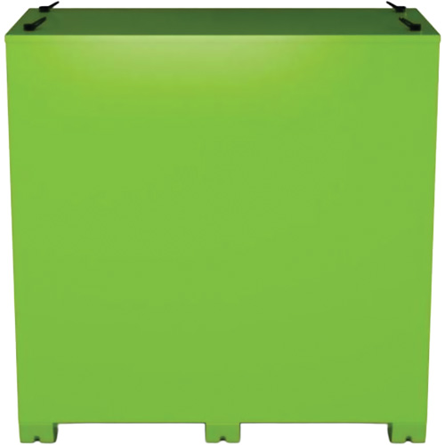 Onsite PPE Storage Cabinet, Steel, High-Visibility Lime Green OSI Industrial Sales