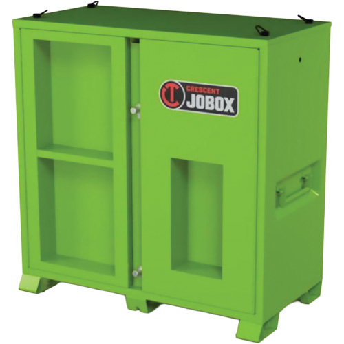 Onsite PPE Storage Cabinet, Steel, High-Visibility Lime Green OSI Industrial Sales