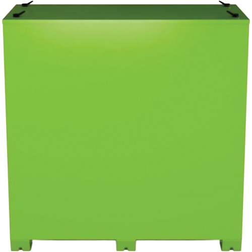Armoire ventil&eacute;e pour le rangement d'&eacute;PI sur place, Acier, Vert lime haute visibilit&eacute; OSI Industrial Sales