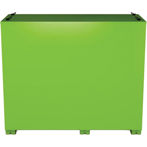 Armoire de rangement d'&eacute;PI sur place, Acier, Vert lime haute visibilit&eacute; OSI Industrial Sales
