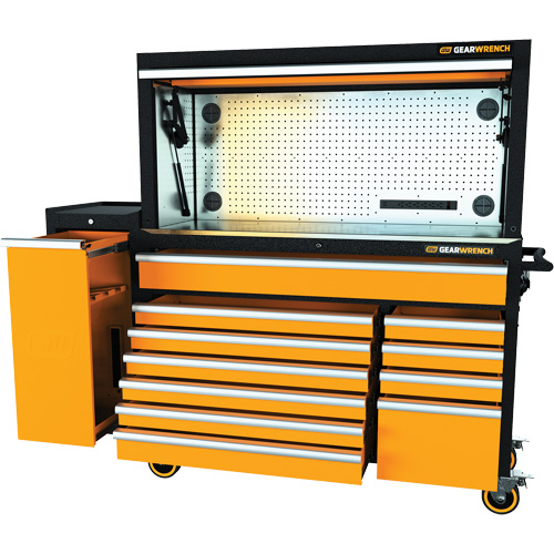 MEGAMOD Master Mechanics Tool Set in Premium Modular Foam Trays with Tool Storage & Shop Equipment, 1331 Pieces OSI Industrial Sales