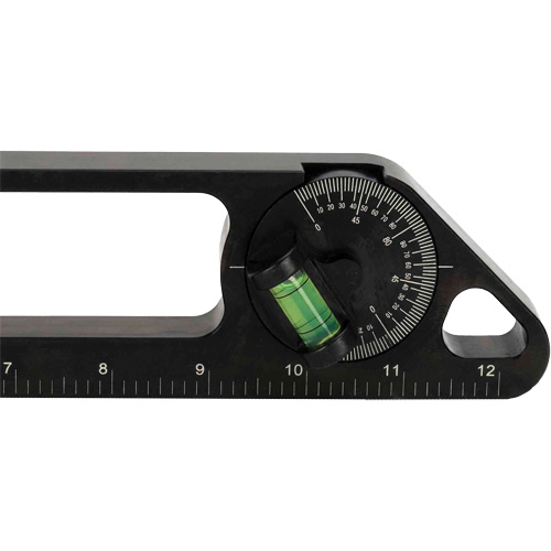 Level, 1' L, Aluminum, 3, Magnetic OSI Industrial Sales