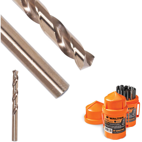 SST+ Jobbers Drill Bit, High Speed Steel, 27/64", 5-9/16" L, 3-11/16" Flute, 135° Point Angle OSI Industrial Sales