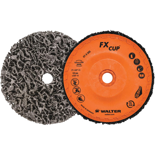 FX Cup Disc, 4-1/2" Dia., Aluminum Oxide OSI Industrial Sales