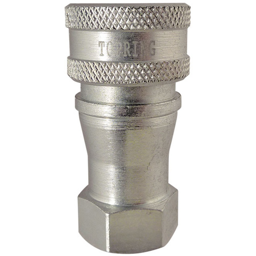 Hydraulic Quick Coupler - Steel Manual Coupler, Brass/Stainless Steel OSI Industrial Sales