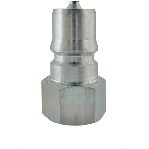 Hydraulic Quick Coupler - Plug, Stainless Steel, 1/2" Dia. OSI Industrial Sales