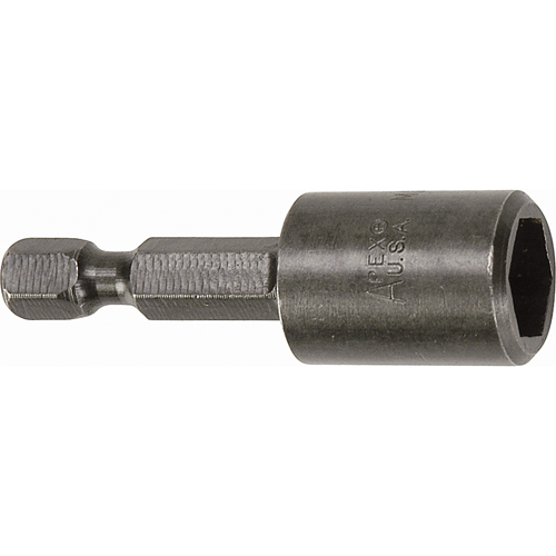 Tourne-&eacute;crou pour vis SAE de feuille m&eacute;tallique, Embout 5/16", Prise 1/4", 1-3/4" lo, Magn&eacute;tique OSI Industrial Sales