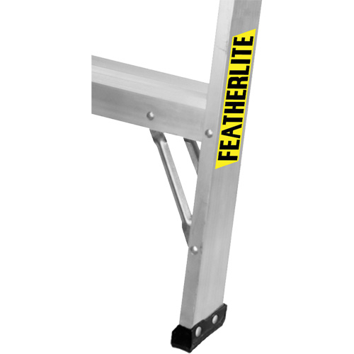 Industrial-Duty Sawhorse, 2' H x 31.9375" W x 23.50" D, 300 lbs. Capacity, Aluminum OSI Industrial Sales