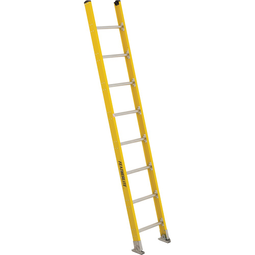 Industrial Extra Heavy-Duty Straight Ladders (5600 Series), 8', Fibreglass, 375 lbs., CSA Grade 1AA OSI Industrial Sales