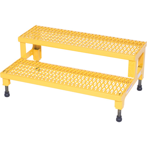 Plate-forme ajustable Step-Mate, 2 marche(s), 36-3/16" la x 22-7/8" lo x 15-1/4" h, Capacit&eacute; 500 lb OSI Industrial Sales