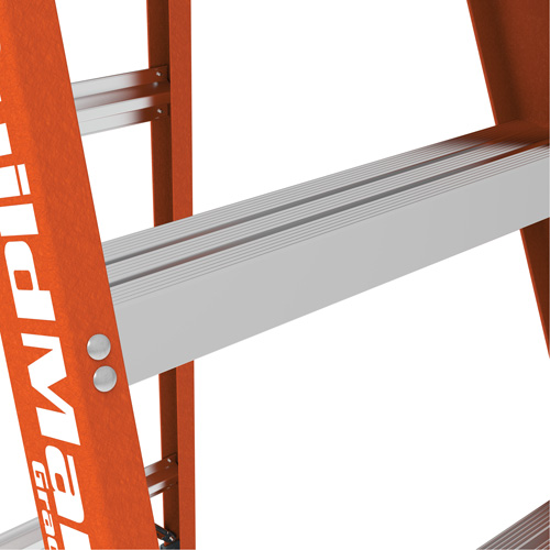 Step Ladder, 10', Fibreglass, 375 lbs. Capacity, Type 1AA OSI Industrial Sales