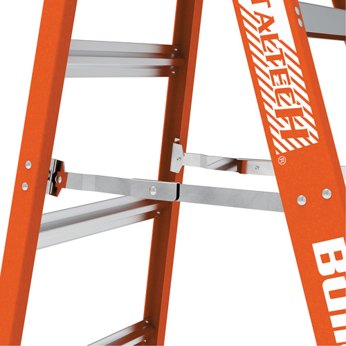 Step Ladder, 10', Fibreglass, 375 lbs. Capacity, Type 1AA OSI Industrial Sales