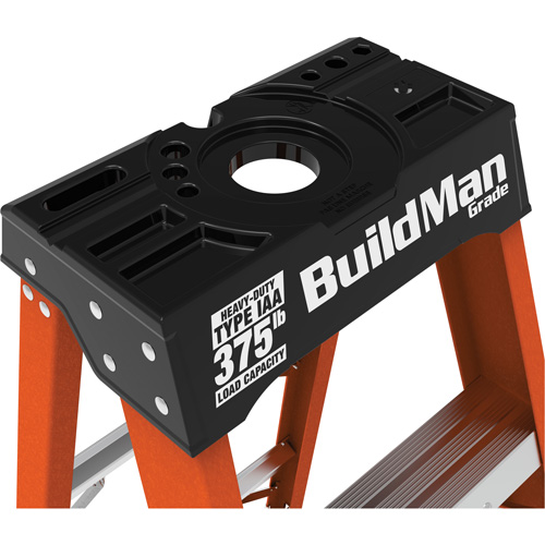 Step Ladder, 10', Fibreglass, 375 lbs. Capacity, Type 1AA OSI Industrial Sales
