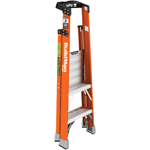 Escabeau avec plateforme Safespace, 2', Cap. De 300 lb OSI Industrial Sales