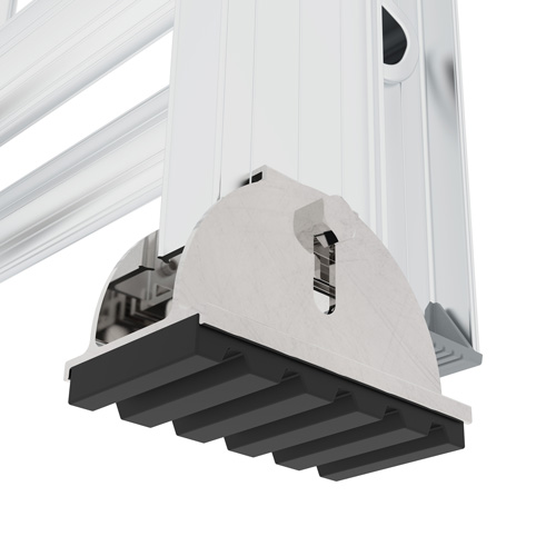 Jobsite Series Extension Ladder, 225 lbs. Cap., 32' H, Grade 2 OSI Industrial Sales