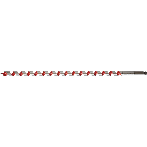 Longue m&egrave;che h&eacute;licoidale pour perceuse, Diam&egrave;tre de 11/16", Cannelure 15", Tige 7/16" hexagonal OSI Industrial Sales