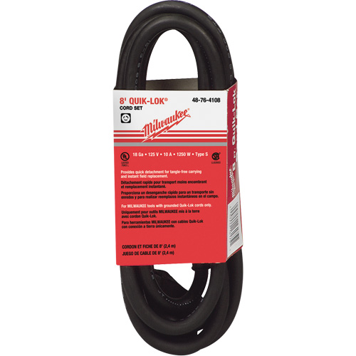 Cordon Quik-Lok avec prise de style tournante OSI Industrial Sales