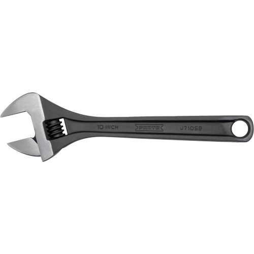 Adjustable Wrench, 10" L, Black Oxide OSI Industrial Sales