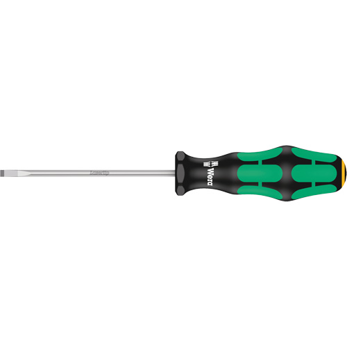 Tournevis &agrave; fente, Tige de 4 mm, Ronde, 7-25/32" lo, Prise en Plastique OSI Industrial Sales