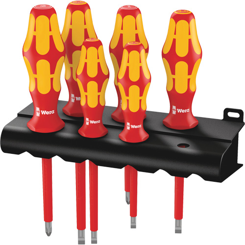 Insulated Screwdriver Set, 1000 V, 6 Pcs OSI Industrial Sales