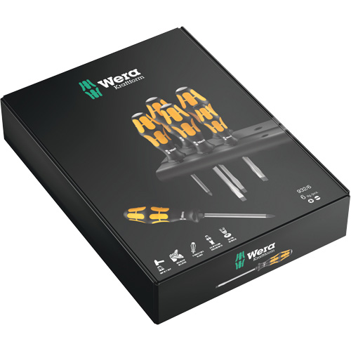Jeu de tournevis s&eacute;rie 900 Chiseldriver et support, 6 mcx OSI Industrial Sales