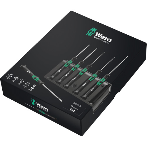 Micro Series Screwdriver Set with Rack, 6 Pcs. OSI Industrial Sales