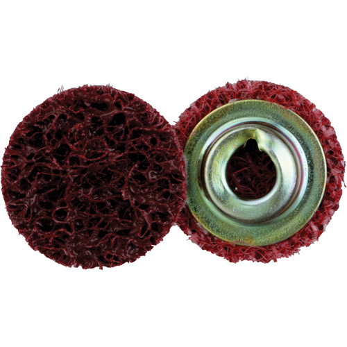 Disque de conditionnement de surface &agrave; remplacement rapide Standard Abrasives, 3/4" dia., Grain Moyen, Oxyde d'aluminium OSI Industrial Sales