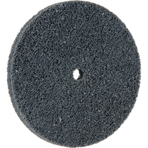 Standard Abrasives 500 Series Soft Density Unitized Wheels, 3" x 1/4", 1/4" Arbor, Fine Grit, Silicon Carbide OSI Industrial Sales