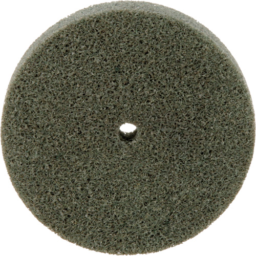 Meule homog&egrave;ne &agrave; faible densit&eacute; de s&eacute;rie 500 Standard Abrasives, 3" x 1/2", Arbre de 1/4", Grain de Moyen, Oxyde d'aluminium OSI Industrial Sales
