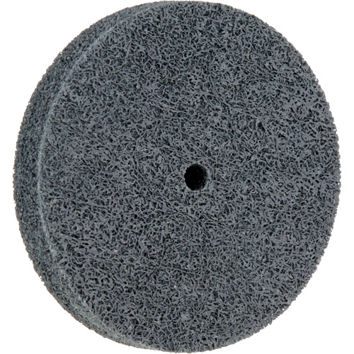Standard Abrasives 500 Series Soft Density Unitized Wheels, 3" x 1/2", 1/4" Arbor, Fine Grit, Silicon Carbide OSI Industrial Sales
