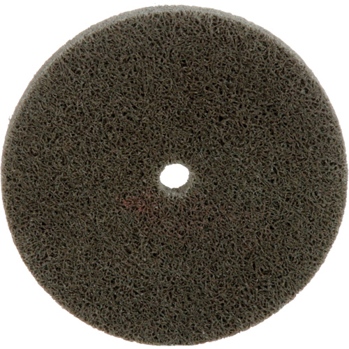Standard Abrasives Unitized Wheel, 3" x 1/4", 1/4" Arbor, Fine Grit, Aluminum Oxide OSI Industrial Sales