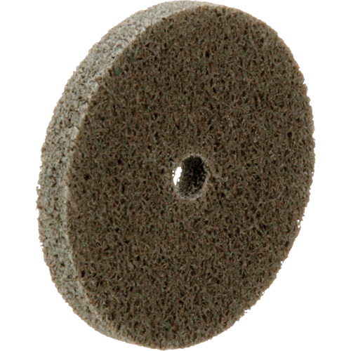 Disque unitaris&eacute; Standard Abrasives, 2" x 1/4", Arbre de 1/4", Grain de Moyen, Oxyde d'aluminium OSI Industrial Sales