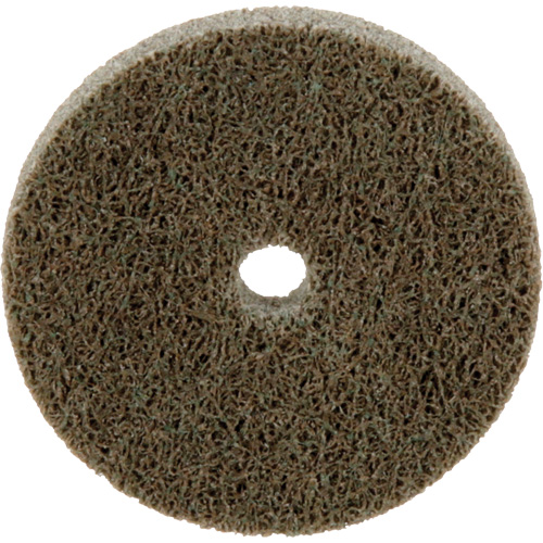 Disque unitaris&eacute; Standard Abrasives, 2" x 1/4", Arbre de 1/4", Grain de Moyen, Oxyde d'aluminium OSI Industrial Sales