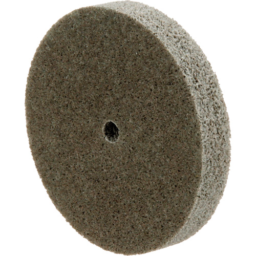 Standard Abrasives Unitized Wheel, 3" x 1/2", 1/4" Arbor, Medium Grit, Aluminum Oxide OSI Industrial Sales