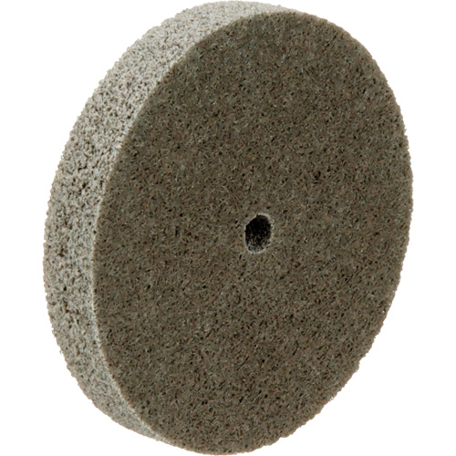 Standard Abrasives Unitized Wheel, 3" x 1/2", 1/4" Arbor, Medium Grit, Aluminum Oxide OSI Industrial Sales