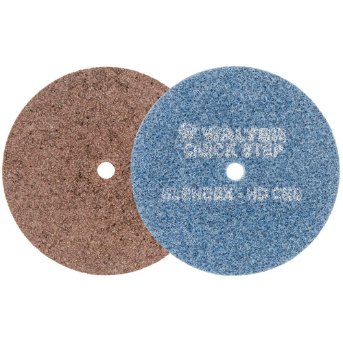 Disque de pr&eacute;paration de surface QUICK-STEP BLENDEX, 5" dia., Grain Extra grossier, Oxyde d'aluminium OSI Industrial Sales