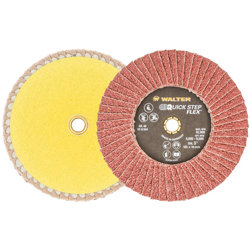 QUICK-STEP FLEX, 5" x Type 29, 40 Grit, Aluminum Oxide OSI Industrial Sales