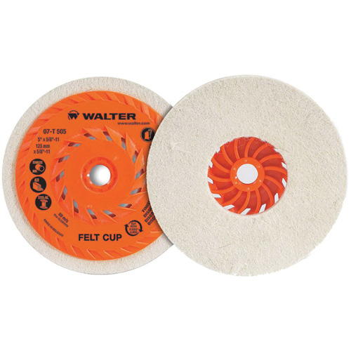 Brosse de polissage, 5" dia. OSI Industrial Sales