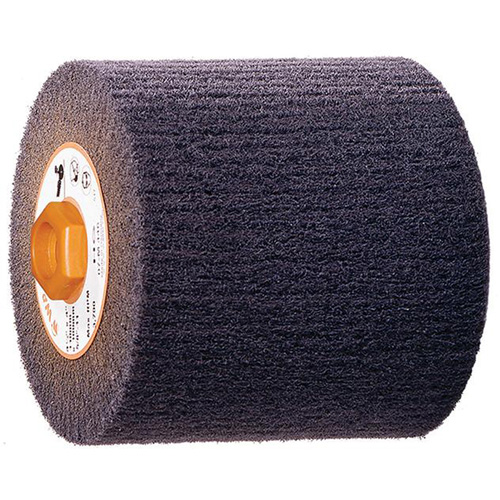 Tambour de conditionnement de surface Blendex, 4-1/2" dia. x 4" la, 5/8"-11 Arbre, Grain HG OSI Industrial Sales