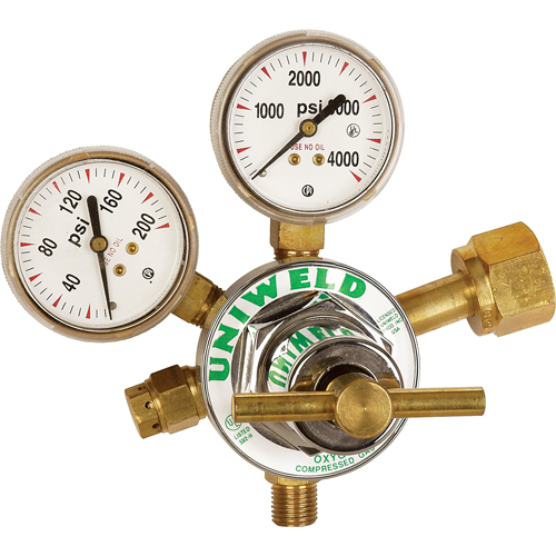 D&eacute;tendeur &agrave; simple d&eacute;tente de gamme moyenne, Oxyg&egrave;ne, Entr&eacute;e CGA540 OSI Industrial Sales