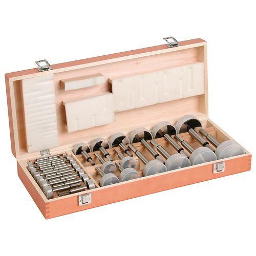 Woodpecker Forstner Bit Kits in a Wooden Box, 29 Pieces, High Carbon Steel OSI Industrial Sales