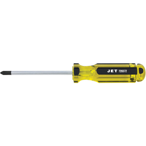 Tournevis Phillips avec manche g&eacute;ant, #2, 4" l, Prise Plastique/Acier/Aluminium/Bois/Coussin&eacute;e/Magn&eacute;tique/Bois OSI Industrial Sales
